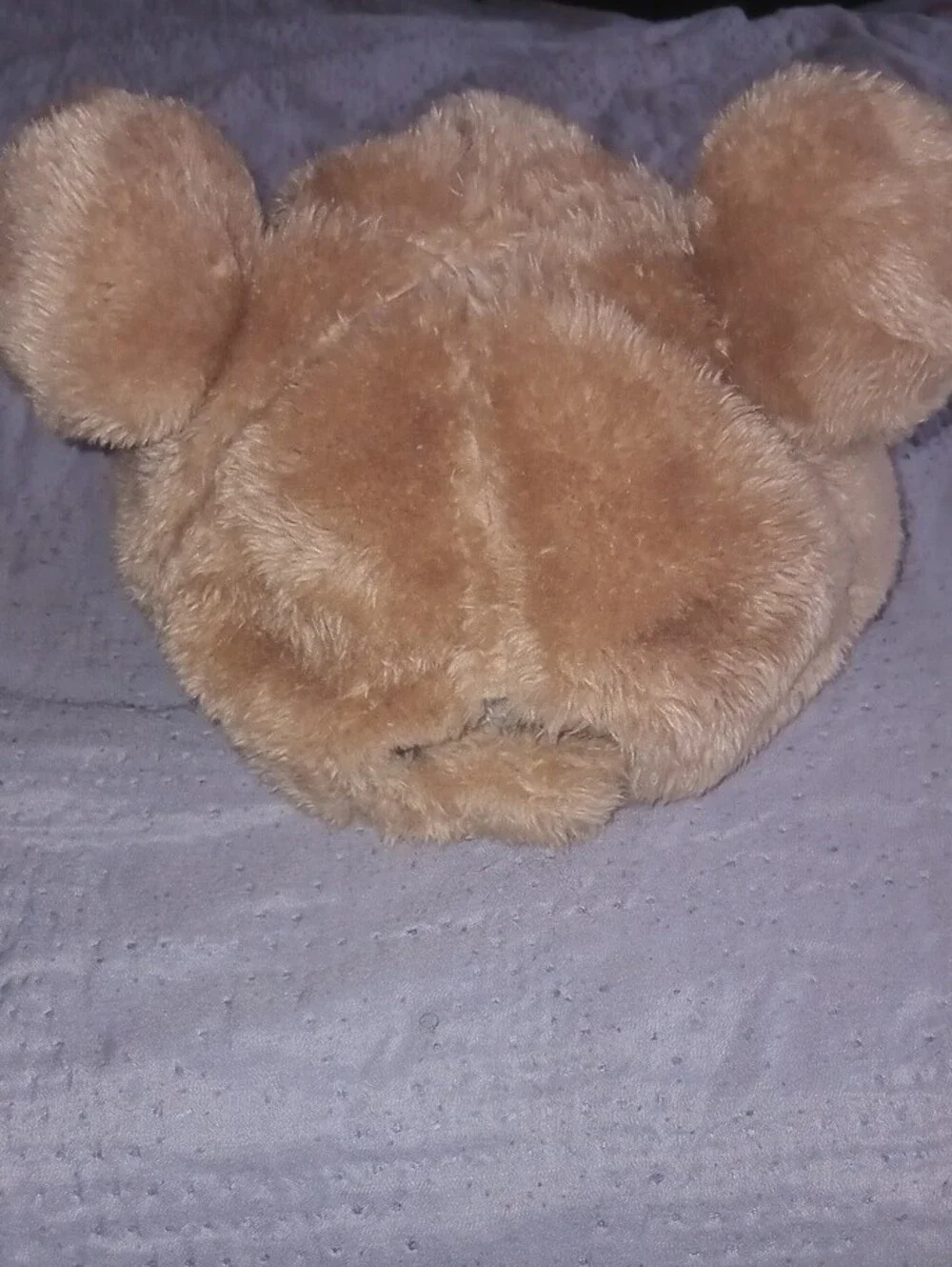 Gap Kids Faux Fur Bear-Ear Hat - Tan 18-24 Months